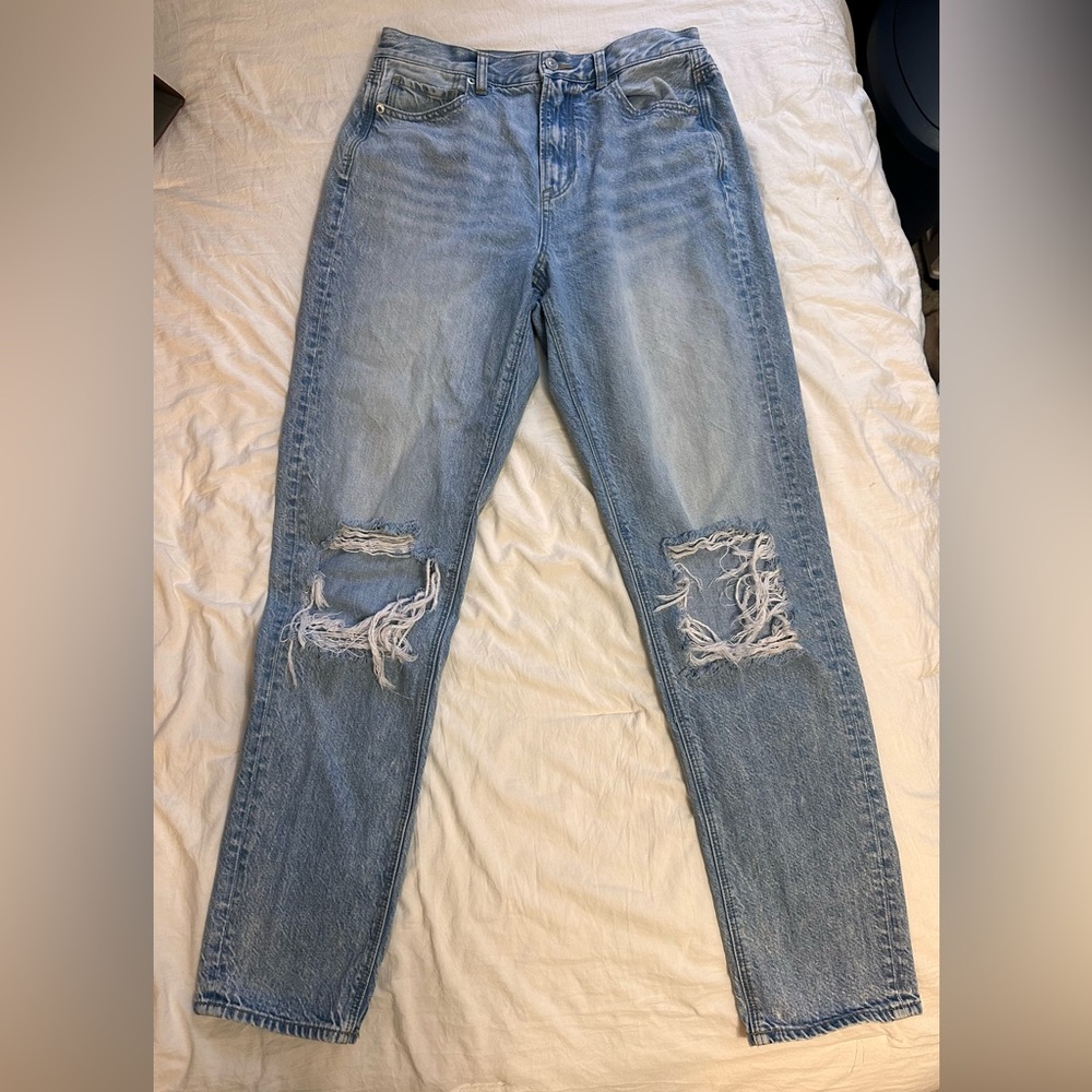 American Eagle Outfitters Distressed Mom Jeans